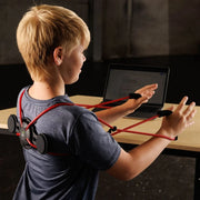 Kit d'entraînement de golf GravityFit TPro Junior 2.0, bandes jaunes et rouges