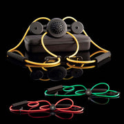 Kit d'entraînement de golf GravityFit TPro Super Kit 2.0, bandes verte, jaune et rouge