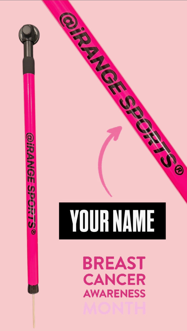 CUSTOM PINK @iRangeSports Stick EXT w/MagSafe compatible puck