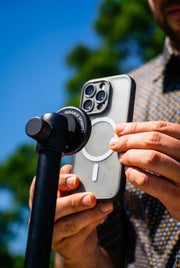 Attaching a phone to an iRangeSports circular mount