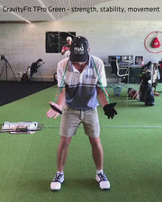 Kit d'entraînement de golf GravityFit TPro Swing Kit 2.0, résistance légère et forte