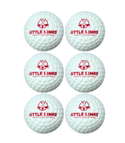 Little Links Oversized Foam Golf Balls, 6-Pack